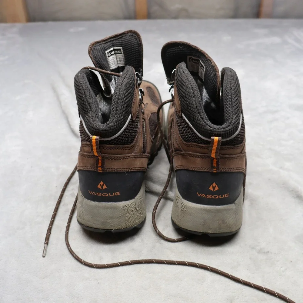 Vasque Mens 10.5M Hiking Boots Brown Breeze‎ 2.0 Mid Gore Tex Rain Trail Trek